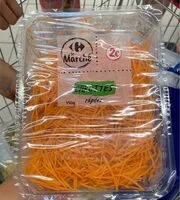 Mängden socker i Carottes râpées