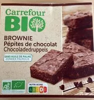 Mängden socker i Brownie pepites de chocolat