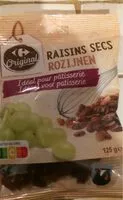 Mängden socker i Raisins secs idéal pour pâtisserie