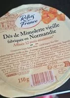 Mängden socker i Dès de Mimolette vieille fabriquée en Normandie
