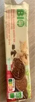 Mängden socker i Biscuit complets avoine blé Nappés chocolat noir