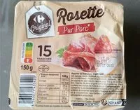 Mängden socker i Rosette