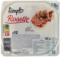Mängden socker i Rosette