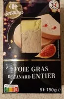 Mängden socker i Foie gras