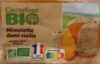 Mängden socker i Mimolette demi vieille