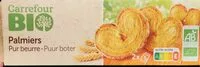 Mängden socker i Palmiers pur beurre