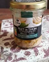 Mängden socker i Filet de thon