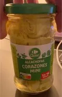 Mängden socker i Mini corazones de alcachofa