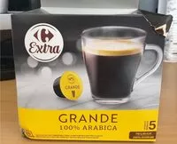 Mängden socker i Grande 100% Arabica