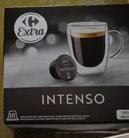 Mängden socker i Café carrefour intense 7