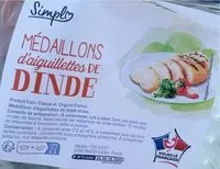 Mängden socker i Medaillons d’aiguillettes de dinde