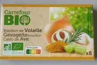 Mängden socker i Bouillon de Volaille BIO