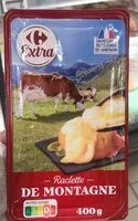 Mängden socker i Raclette DE MONTAGNE