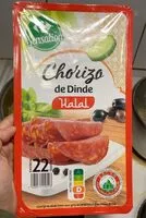 Mängden socker i Chorizo de dinde halal
