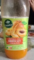 Mängden socker i Nectar d'abricot