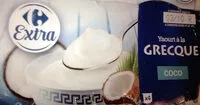 Mängden socker i Yaourt a la Grecque - Coco