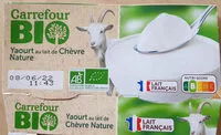 Mängden socker i Yaourt au lait de chèvre nature bio