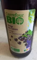 Mängden socker i Sirop de cassis Carrefour BIO