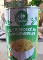 Mängden socker i Garniture de celeri