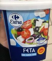 Mängden socker i Feta