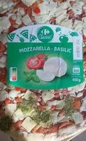 Mängden socker i Pizza mozzarella basilic