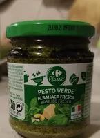 Mängden socker i Pesto Verde basilico fresco