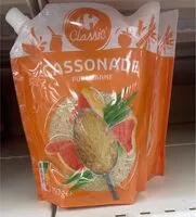 Mängden socker i Cassonade pure canne