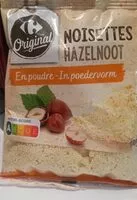 Mängden socker i Noisettes en poudre