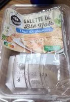 Mängden socker i Galette de blé noir Duo de saumon