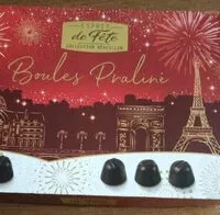 Mängden socker i Boules praliné