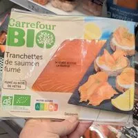 Mängden socker i Tranchettes de saumon fumé
