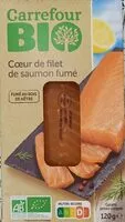 Mängden socker i Cœur de filet de saumon fumé
