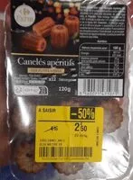 Mängden socker i Cannelés apéritifs