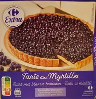 Mängden socker i Tarte aux Myrtilles