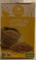 Mängden socker i Lentils