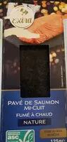 Mängden socker i Pavé de saumon fumé mi-cuit Nature