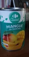Mängden socker i Mangue en tranches