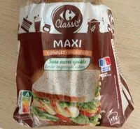 Mängden socker i Maxi complet carrefour