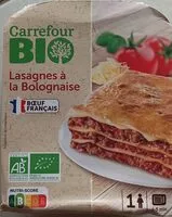 Mängden socker i Lasagnes à la Bolognaise