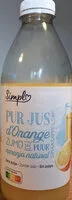 Mängden socker i Pur Jus d’orange