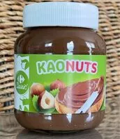 Mängden socker i Kaonuts
