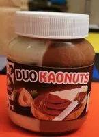 Mängden socker i Duo kaonuts