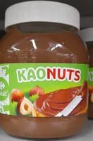 Mängden socker i Kaonuts