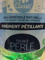 Mängden socker i eau minerale naturelle finement perillante soirce perle