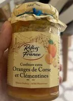 Mängden socker i Confiture extra Oranges de Corse et Clémentines