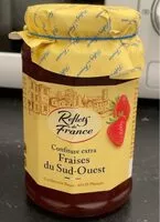 Mängden socker i Confiture Fraises du sud-ouest
