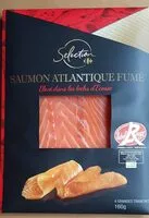 Mängden socker i Saumon Atlantique fumé