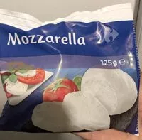 Mängden socker i Mozarella