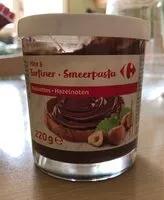 Mängden socker i pâte à tartiner