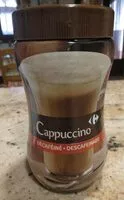 Mängden socker i Cappuccino Descafeinado